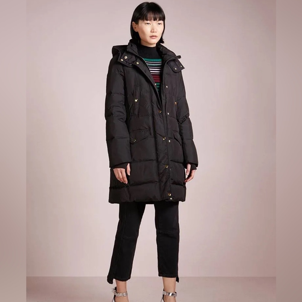 J.Crew Wintress belted puffer coat